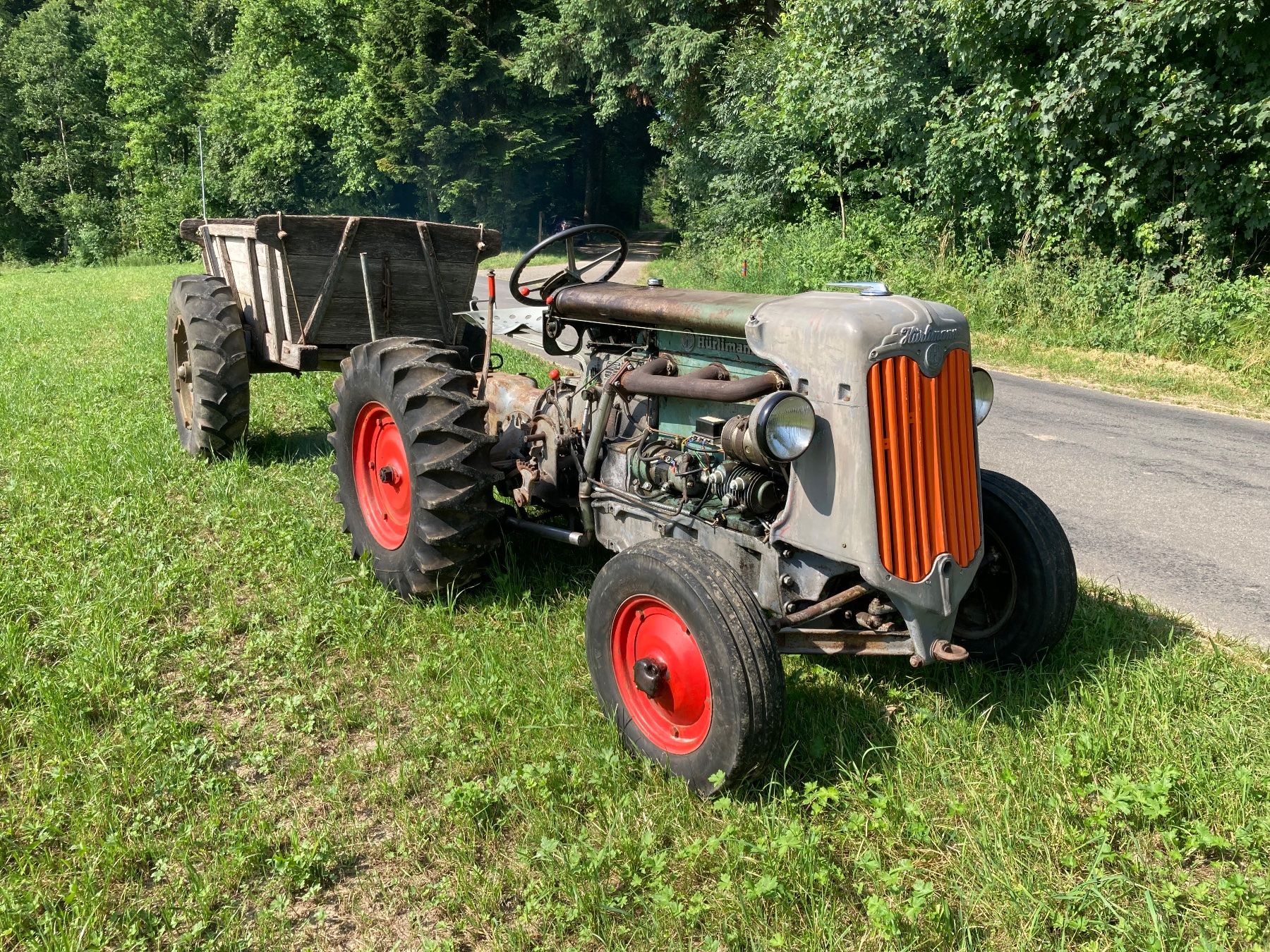 Hürlimann Trattori: Hürlimann Traktor – Usato da Lommiswil venduto da Hosi88