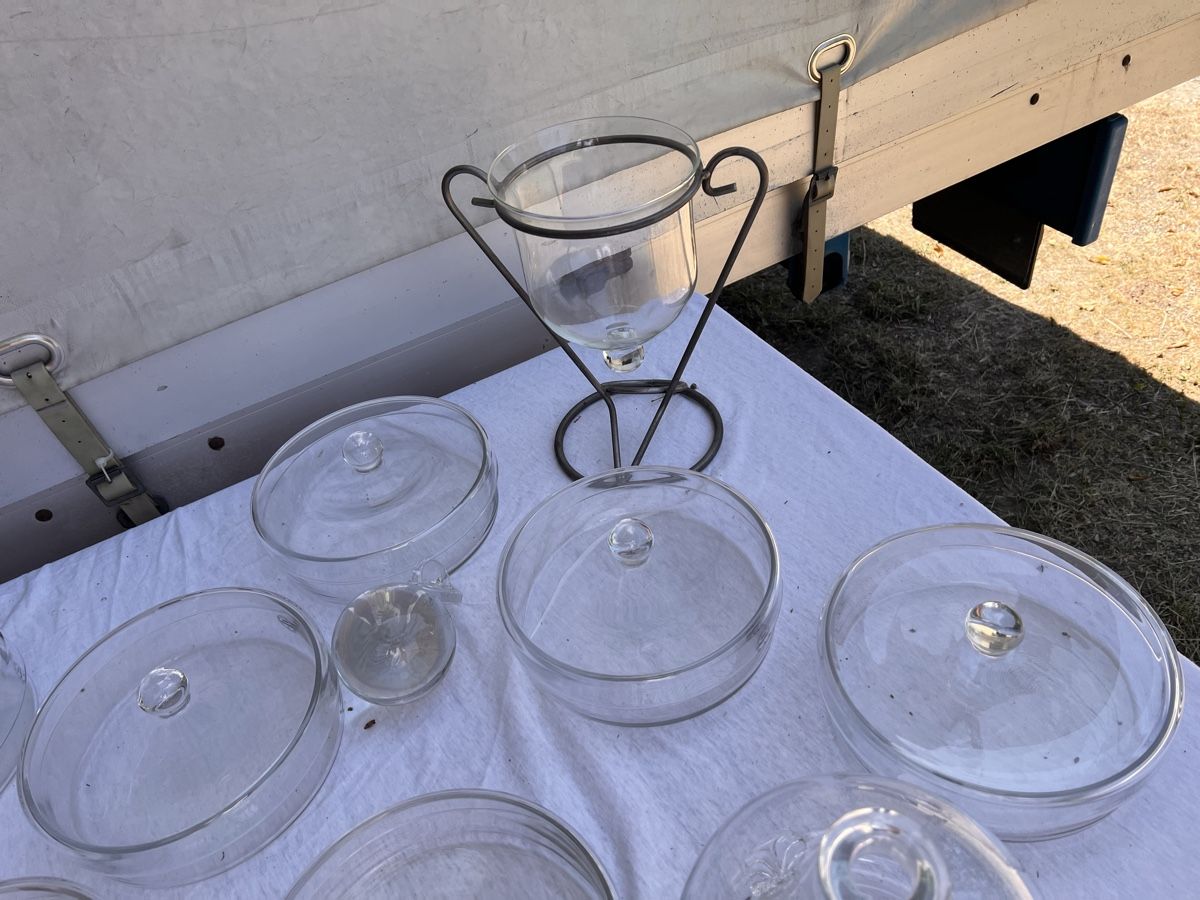 Verres: Glas Schalen mit Deckel (70) – D'occasion à Glattfelden par maa_qcj8 2