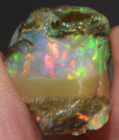 Edelstein L-8006 – Äthiopischer Feuer Opal 19x16mm 19.00 Kar