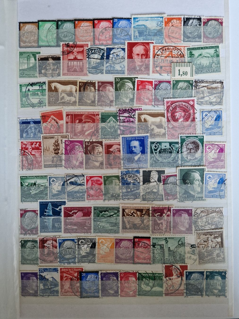 Tutti i francobolli: Deutsches Reich Briefmarken grosses Lot – Usato da St. Gallen venduto da Enrico_SG 1