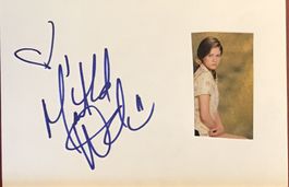 Maitland Ward 1977- Autogramm signiert Karte m.Bild 10x15cm
