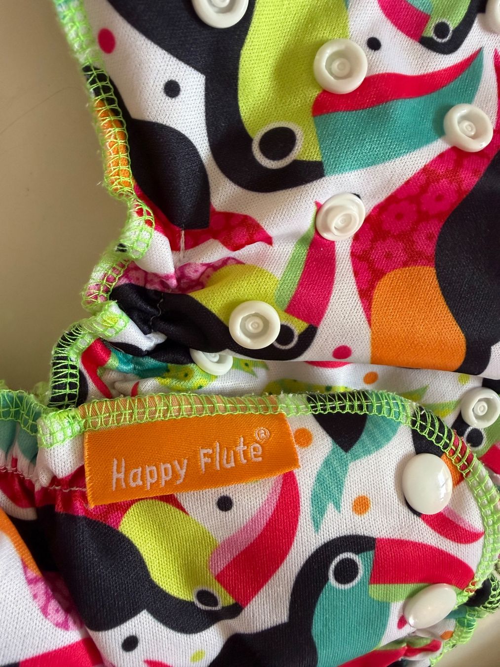 Windeleimer & Windeln: 4 Stoffwindel Überhose Pocketwindel Happy Flute – Gebraucht aus Cugnasco von tizianaq 4