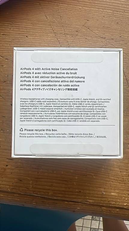 Kopfhörer: AirPods 4 with active noise cancellation – Neu und originalverpackt aus Port von yaenu36 4