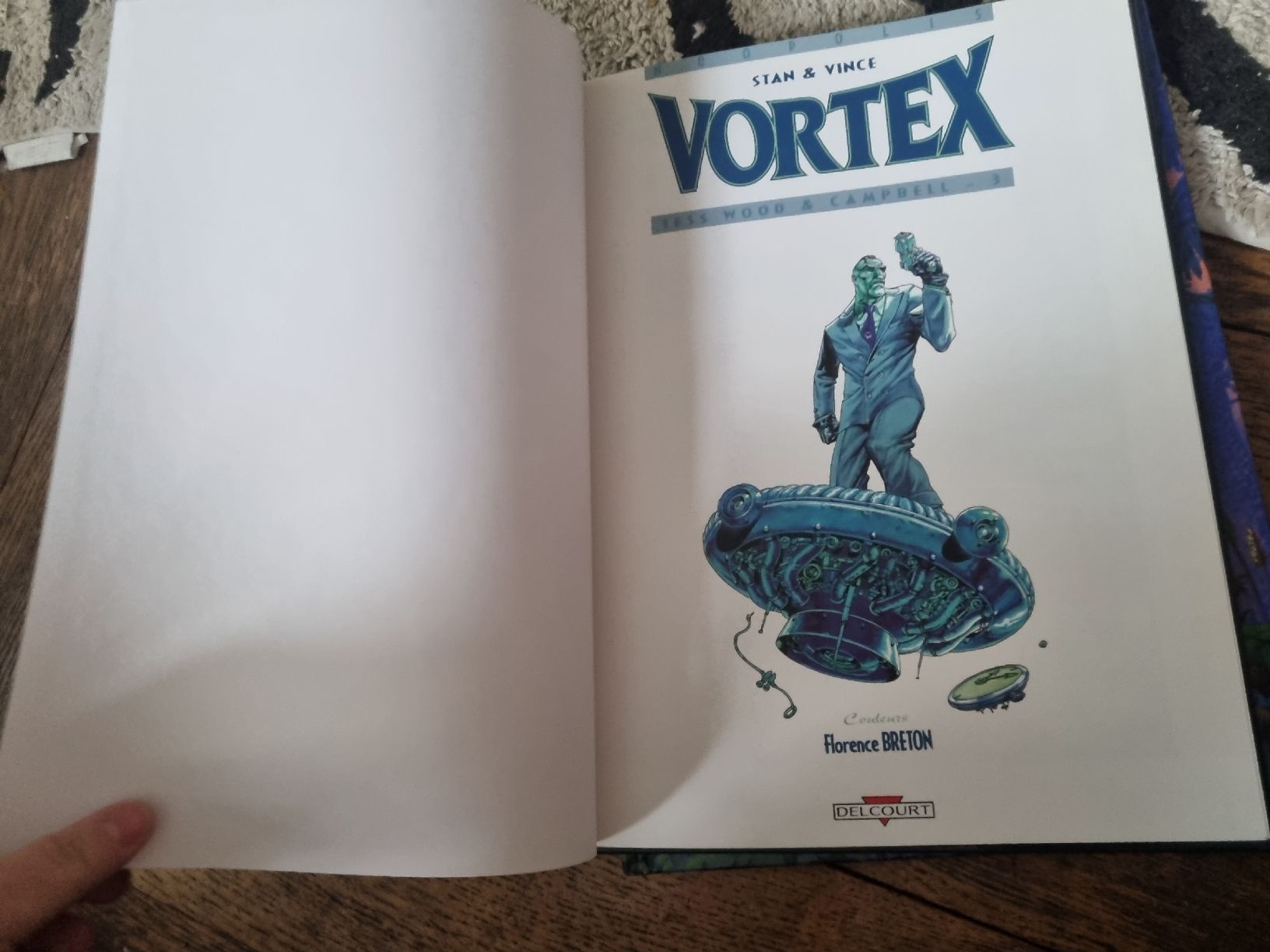 Fumetti: Lot de 2 BD Vortex T.3 et T.4  – Usato da Fribourg venduto da sal_5ln6 5
