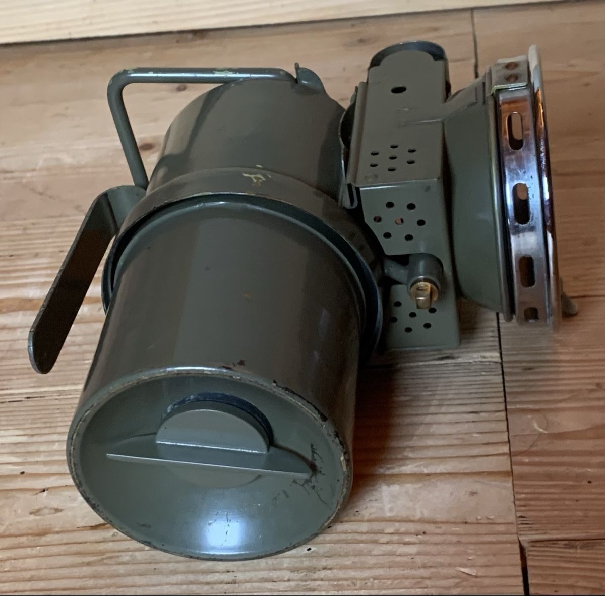 Schweizer Armee Lampade: Karbidlampe der CH Armee – Usato da Goldingen venduto da Bergler012 5