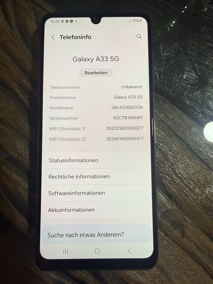 Samsung Handys / Smartphones: Samsung Galaxy A33 5G – Gebraucht aus Rothrist von jr_returns 1