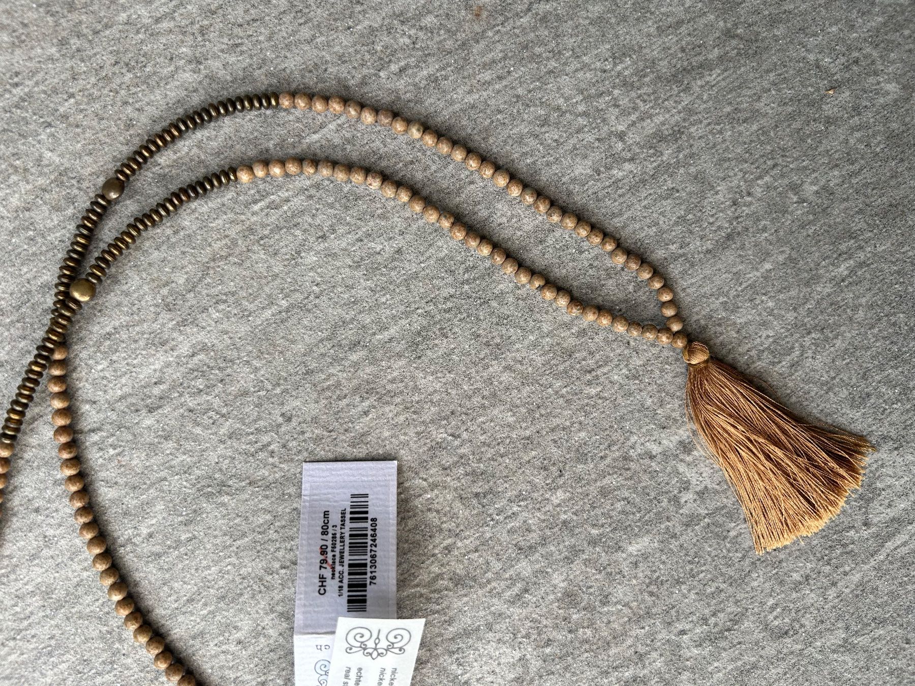Ketten: NILE STEIN/ METALL - KETTE / 80cm / NEU – Gebraucht aus Nidfurn von cejeisda 6