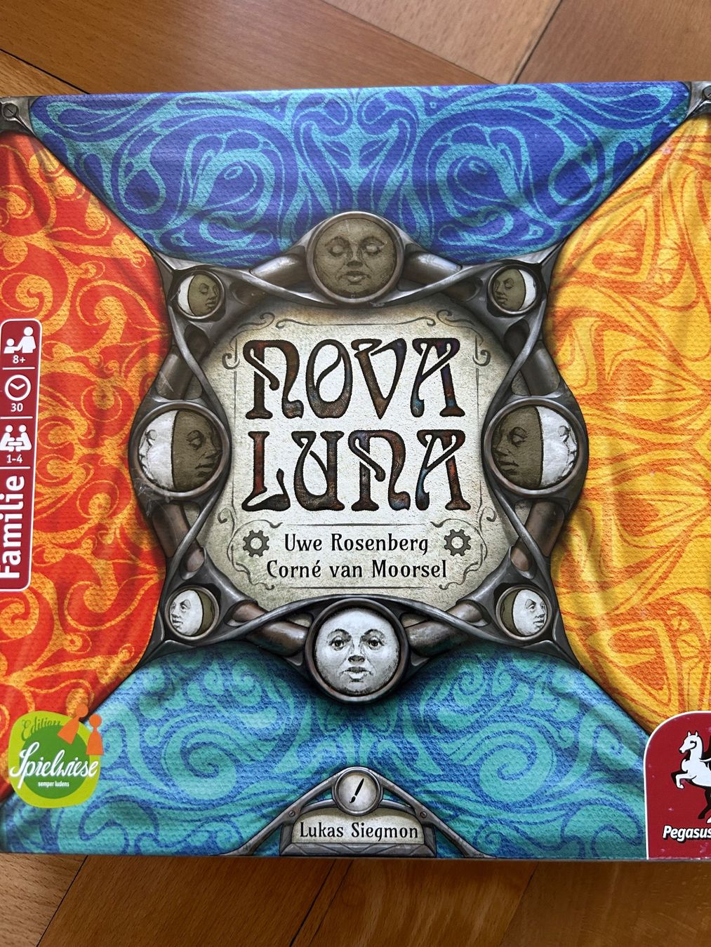 Pegasus Spiele Giochi: Nova Luna Brettspiel, 1-4 Personen – Usato da BERN venduto da SZ86