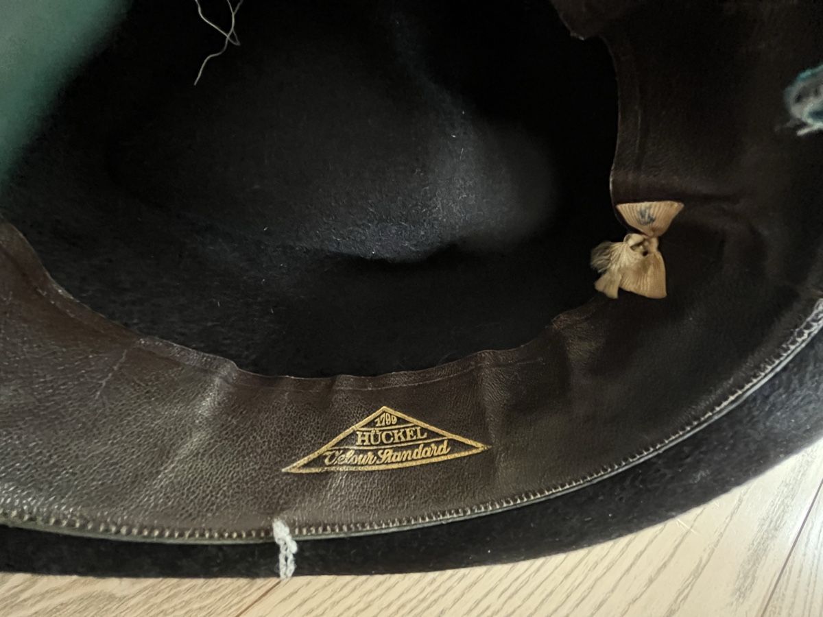 Copricapi, berretti & cappellini: Retro Velourshut Hückel Standard - ca Grösse 52 – Usato da Romanshorn venduto da Apfelschuss 4