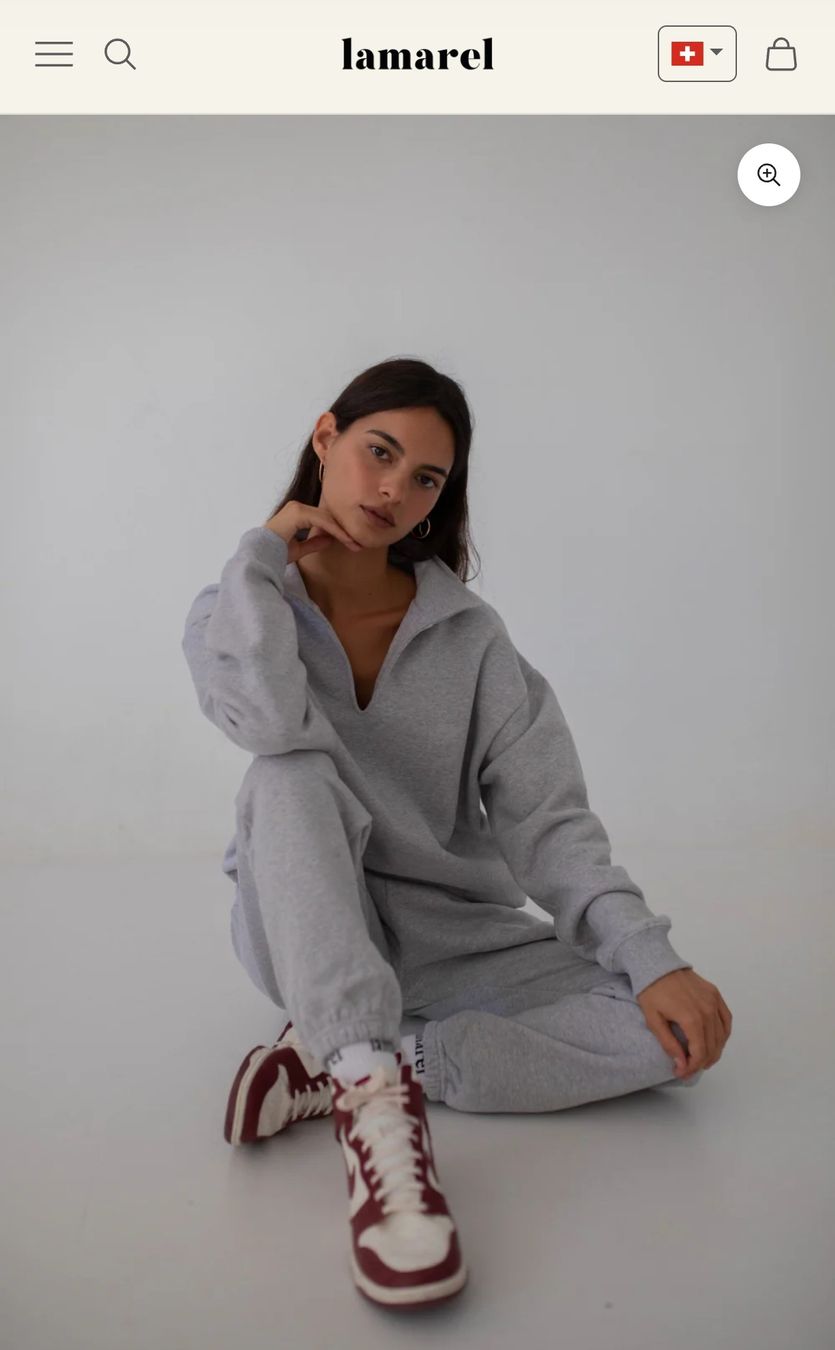 Lamarel Maglioni & Felpe: lamarel sweater grau meliert – Usato da Basel venduto da sa.me.2012 2