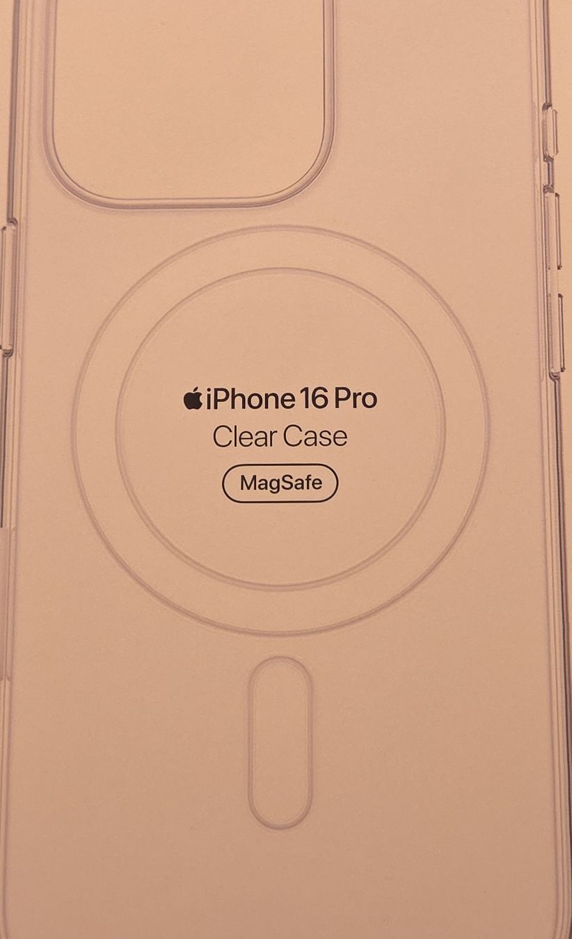 Apple Cover & Protezioni schermo: Apple iPhone 16 Pro Clear Case mit MagSafe neu – Nuovo e nell'imballaggio originale da Zofingen venduto da fab_5tpc