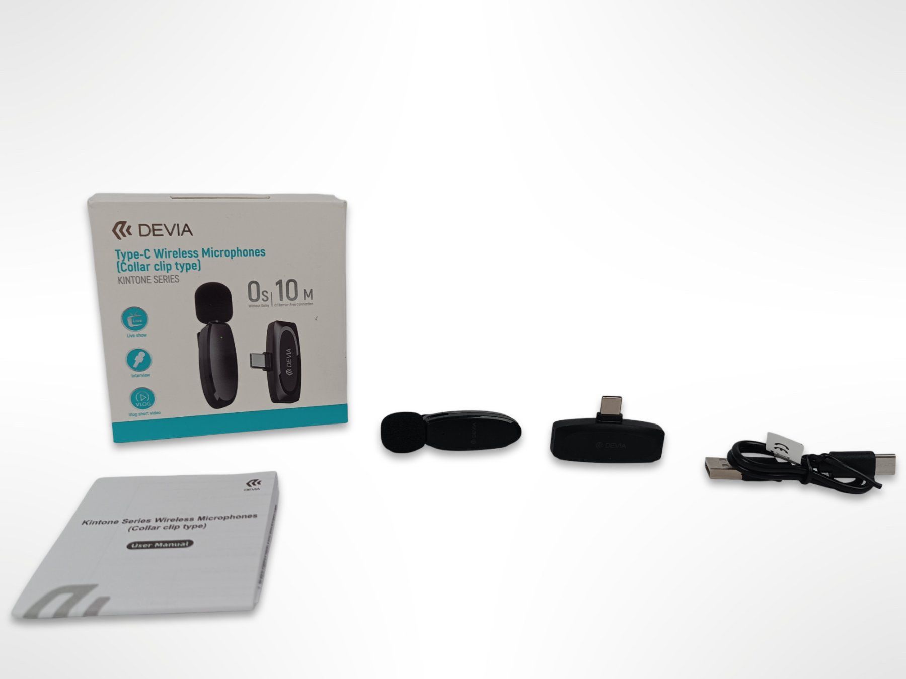 Microfoni: DEVIA Kintone Series Typ C Wireless Microphone – Nuovo (secondo la descrizione) da Suhr venduto da Restwert_Suhr