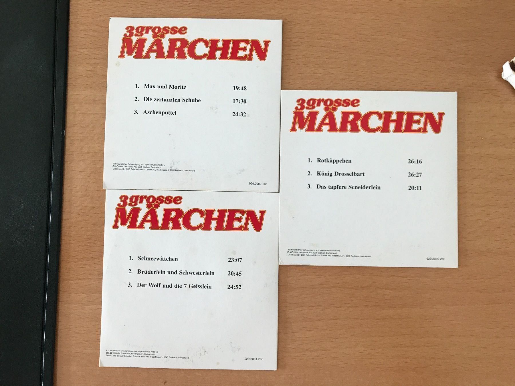 CD: CD 9 grosse Märchen – Usato da subingen venduto da gibo11 2