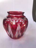 Vase farbiges Kristall