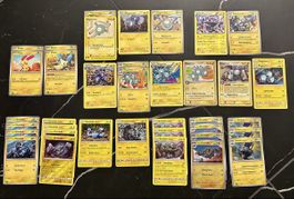 XL carte pokemon miste evoluzioni elettriche anche OLD