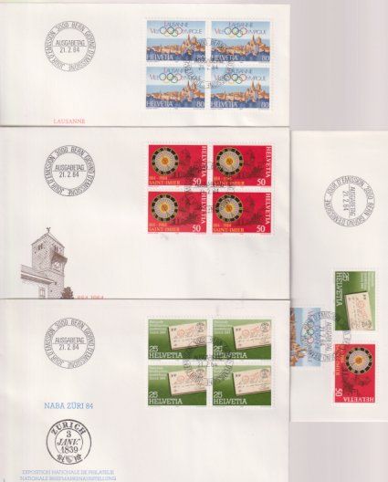 Tutti i francobolli: FDC-Serie 1984, Werbemarken 1 – Nuovo (secondo la descrizione) da Koblenz venduto da Boerse6