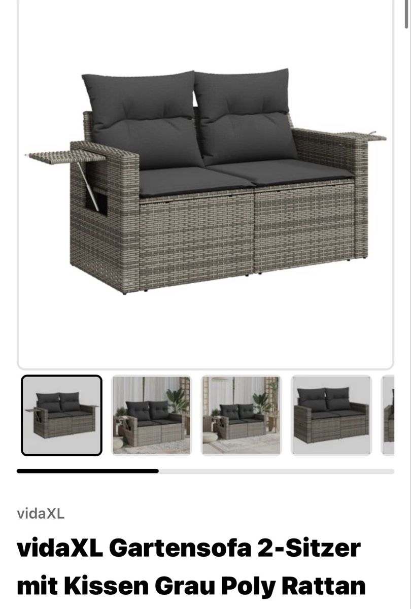 Divani: Gartensofa – Nuovo e nell'imballaggio originale da Niederried b. Kall venduto da NicoleS25