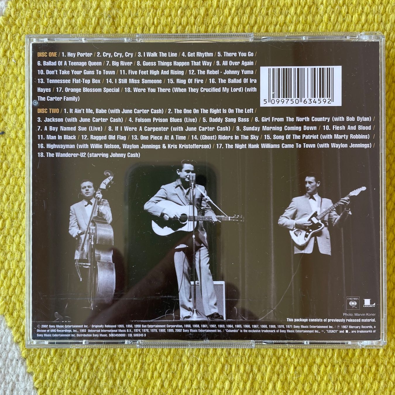 CD: JOHNNY CASH-2CD THE ESSENTIAL – Usato da Rorschacherberg venduto da CD-Roli 1