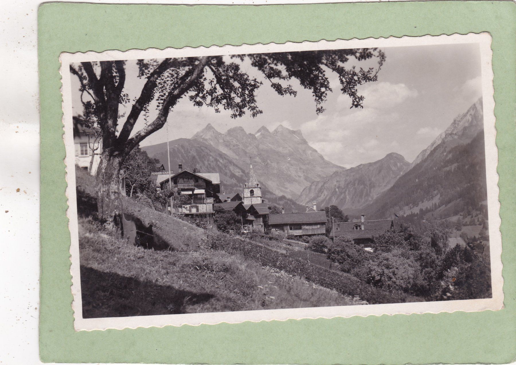 Ansichtskarten: Gryon et les Diablerets 1936 – Gebraucht aus Herisau von Lisegrat2008
