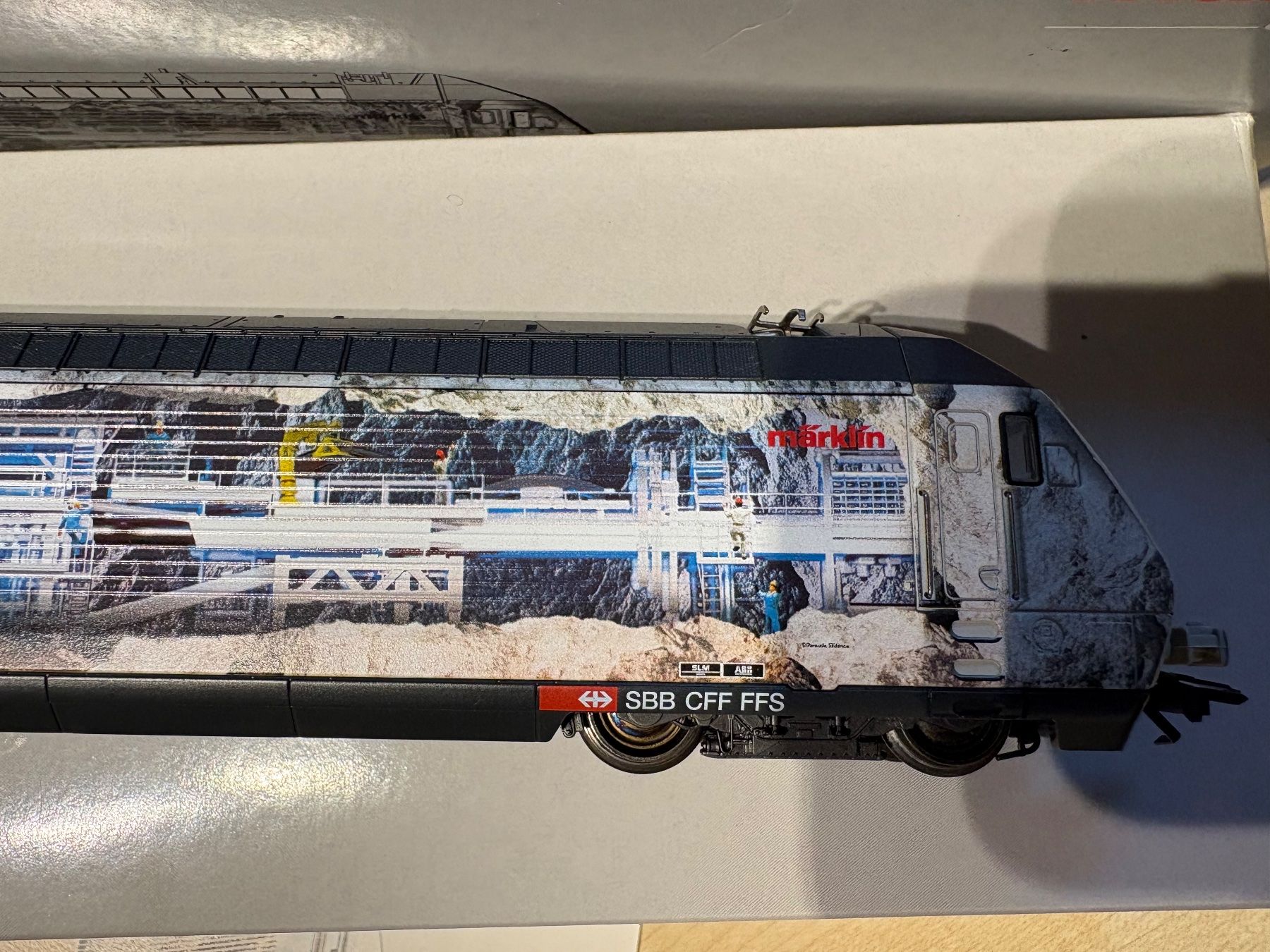 Märklin Modellini di ferrovie: Maerklin 39604 Re460 – Nuovo e nell'imballaggio originale da Corcelles Payerne venduto da Pierre66 5
