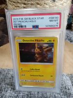 Pokémon 2019 PROMO BLACK STAR Detective Pikachu #SM190 PSA8