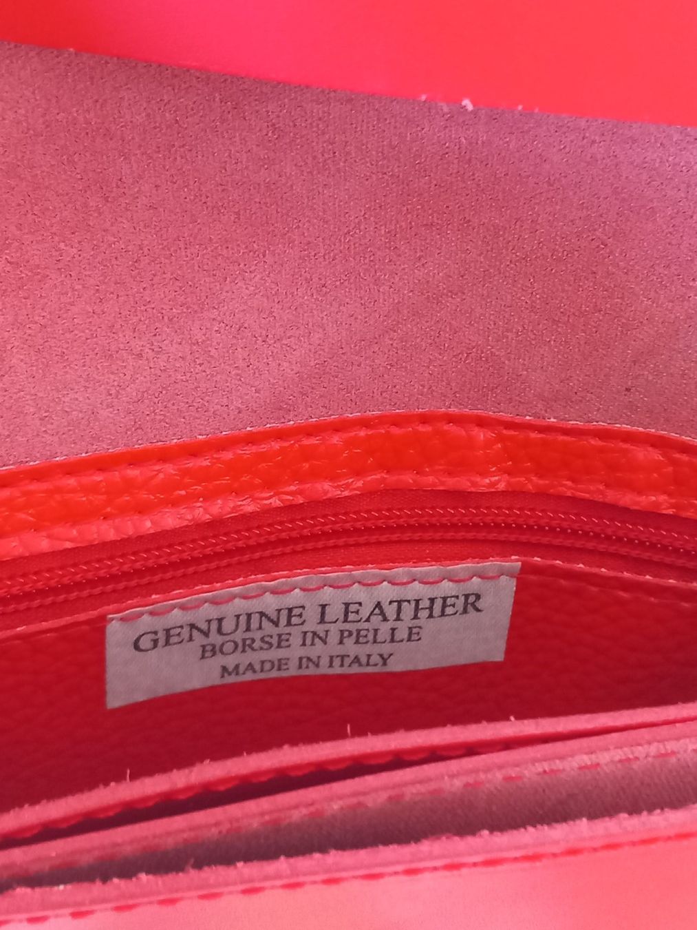 Taschen für Damen: Sac à mains en cuir rouge – Neu (gemäss Beschreibung) aus Troinex von awh_m65m 5