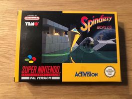 Spindizzy World fürs SNES CIB