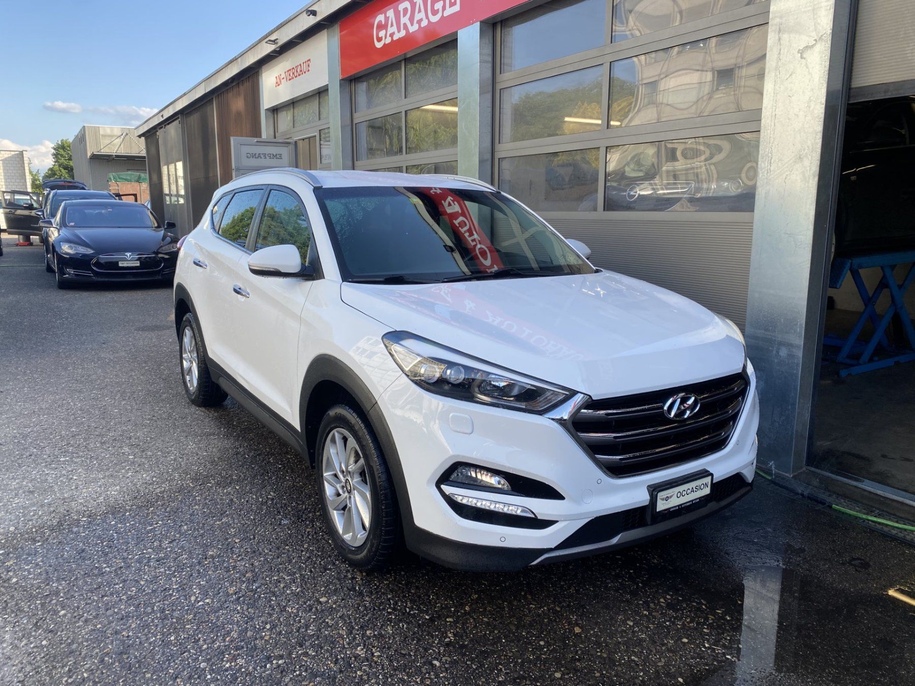 Hyundai Automobili: Hyundai Tucson 2.0 CRDI Plena 4WD Automatic – Usato da Biel/Bienne venduto da AS24 2