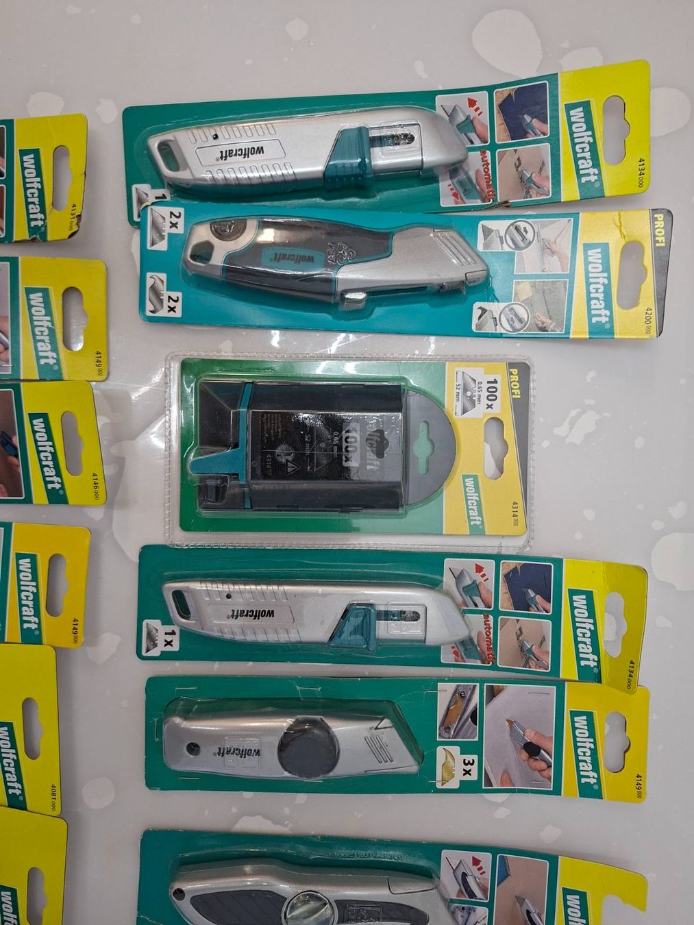 Wolfcraft Tutti gli attrezzi: professionelle Messer – Nuovo e nell'imballaggio originale da Aesch BL venduto da Pendrive 3