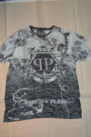 Philipp Plein T-Shirt mit Totenkopf-Motiv gebraucht