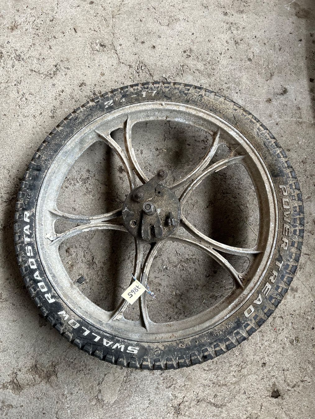 Puch Mofa-Ersatzteile: Mofa Gussfelgen Vorderrad 17 Zoll – Gebraucht aus Fahrni b. Thun von berger_tuning34