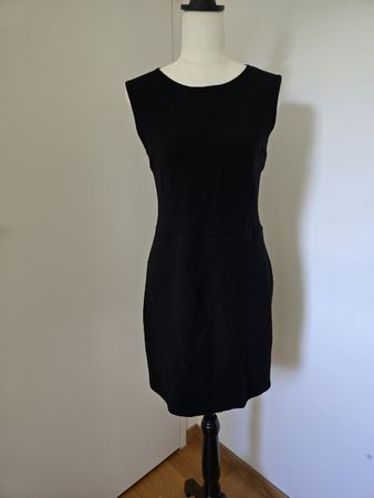 Rena Marx Kleid Gr. 38 – Schwarz Schurwolle 