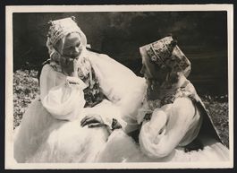 Fotografie Rumänien, Trachtenmädchen a