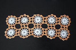 Häkeldecke - Tischwäsche , 53 x 21 cm