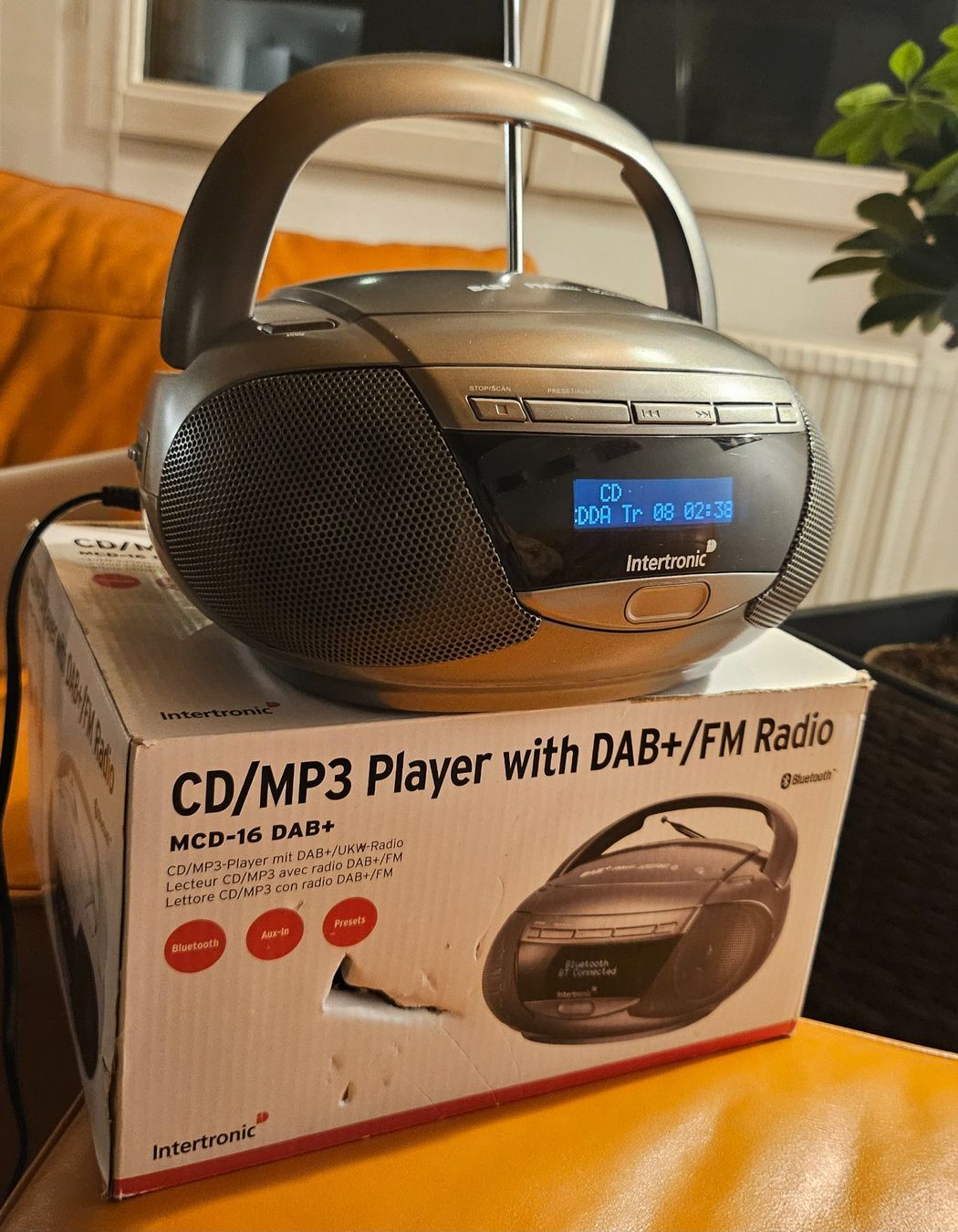 Radios: ** DAB+/FM/CD/BT/AUX Stereo Player Intertronic MCD-16 ** – Gebraucht aus St. Margrethen SG von Relsi53 9