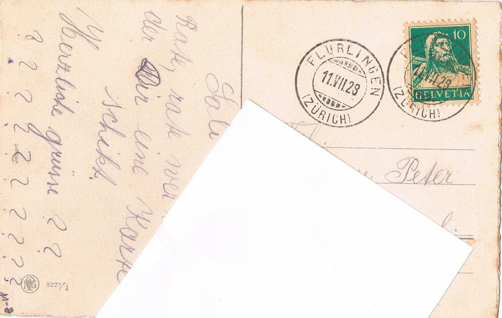 Cartoline postali: Kindergeheimnis1928 – Usato da Buchs AG venduto da Baerfisch 1