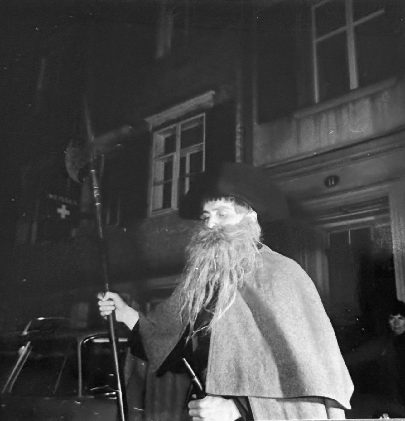 Ansichtskarten: Originalfoto 1964 - St. Gallen, Nachtwächter, Beruf – Gebraucht aus Frauenfeld von Merk52