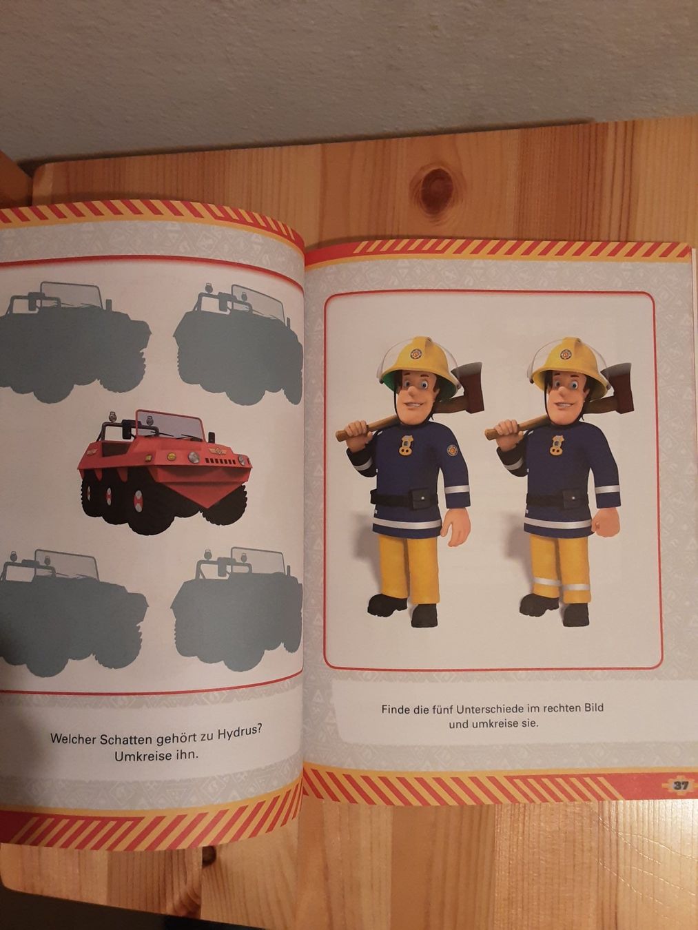 Bücher: Mein Rätselbuch Feuerwehrmann Sam – Neu und originalverpackt aus Glattfelden von Roman2504 2