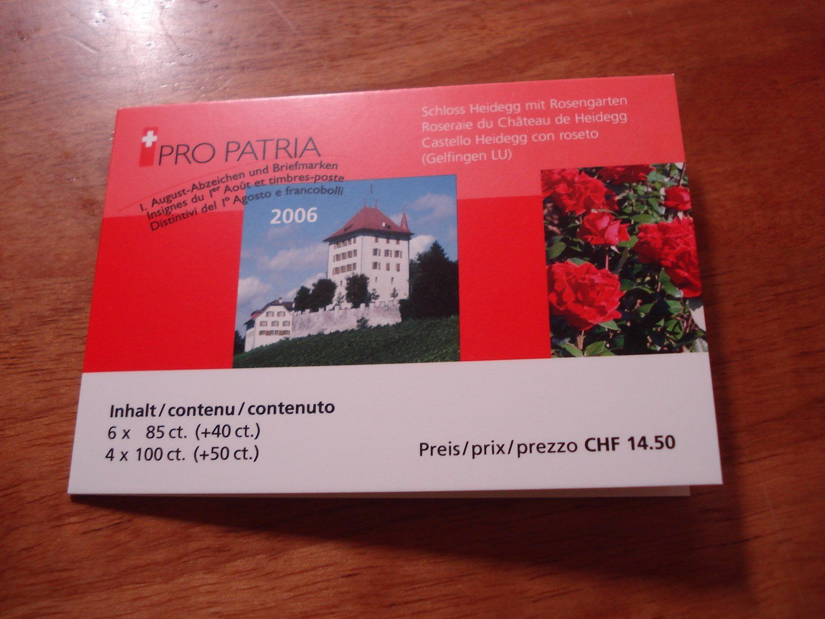 Tutti i francobolli: Markenbüchlein Pro Patria 2008, ET-o – Usato da Niederwil AG venduto da morostahu