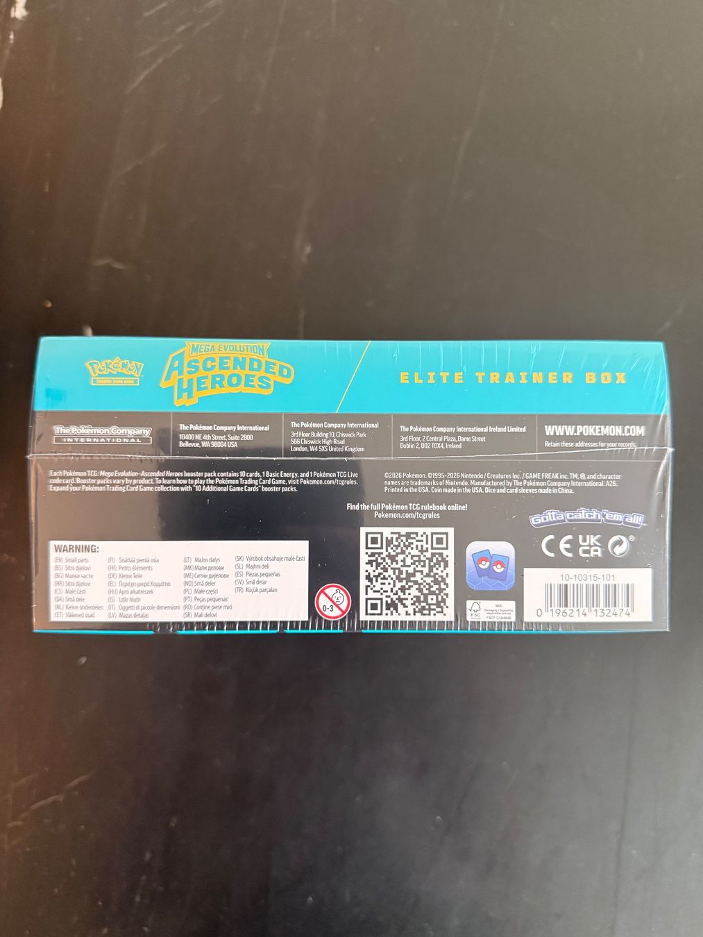 Pokémon Sammelbilder & Trading cards: Pokémon Mega Evolution Ascended Heroes ETB EN Trainer Box – Neu und originalverpackt aus Horn von CornerPlanet 5