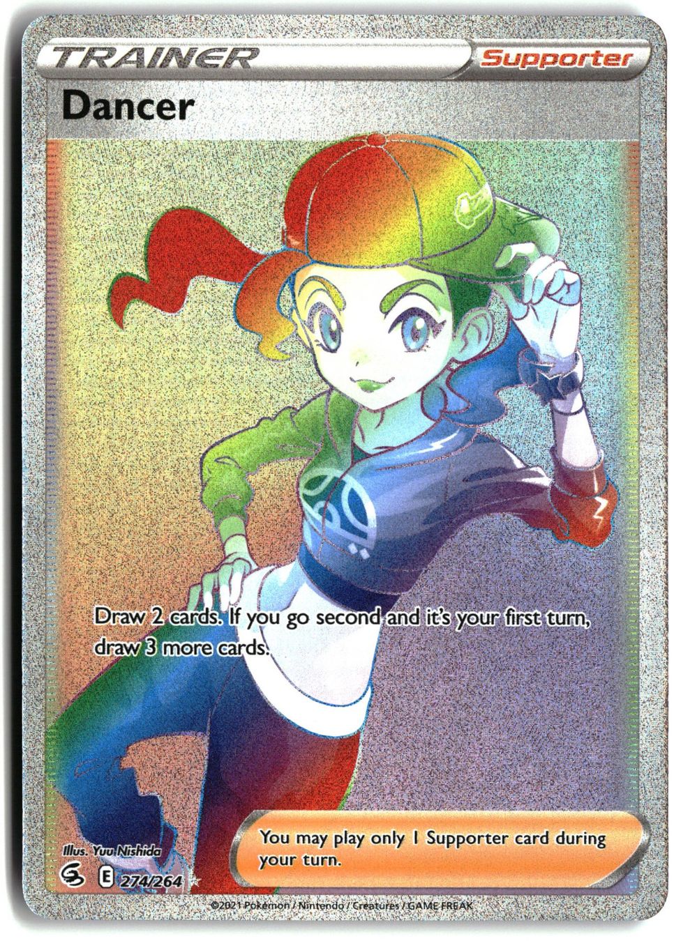 Pokémon Sammelbilder & Trading cards: Dancer #274 Pokemon Fusion Strike – Gebraucht aus Feuerthalen von Plazatoys