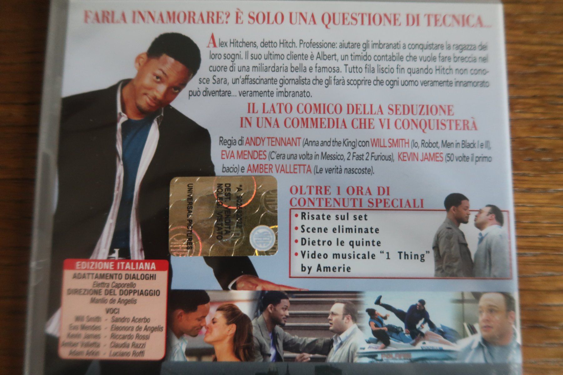 Alle DVDs: DVD       Hitch   Italiano English – Gebraucht aus Porrentruy von tupatup 2