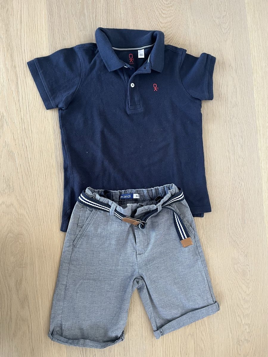 Okaidi Lotti & Set di vestiti: Outfit Okaidi Jungen 128 – Usato da Wetzikon ZH venduto da joc_p8jn