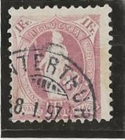 stehende Helvetia 1Fr Zu#71Da Mi#63YC [5A8]