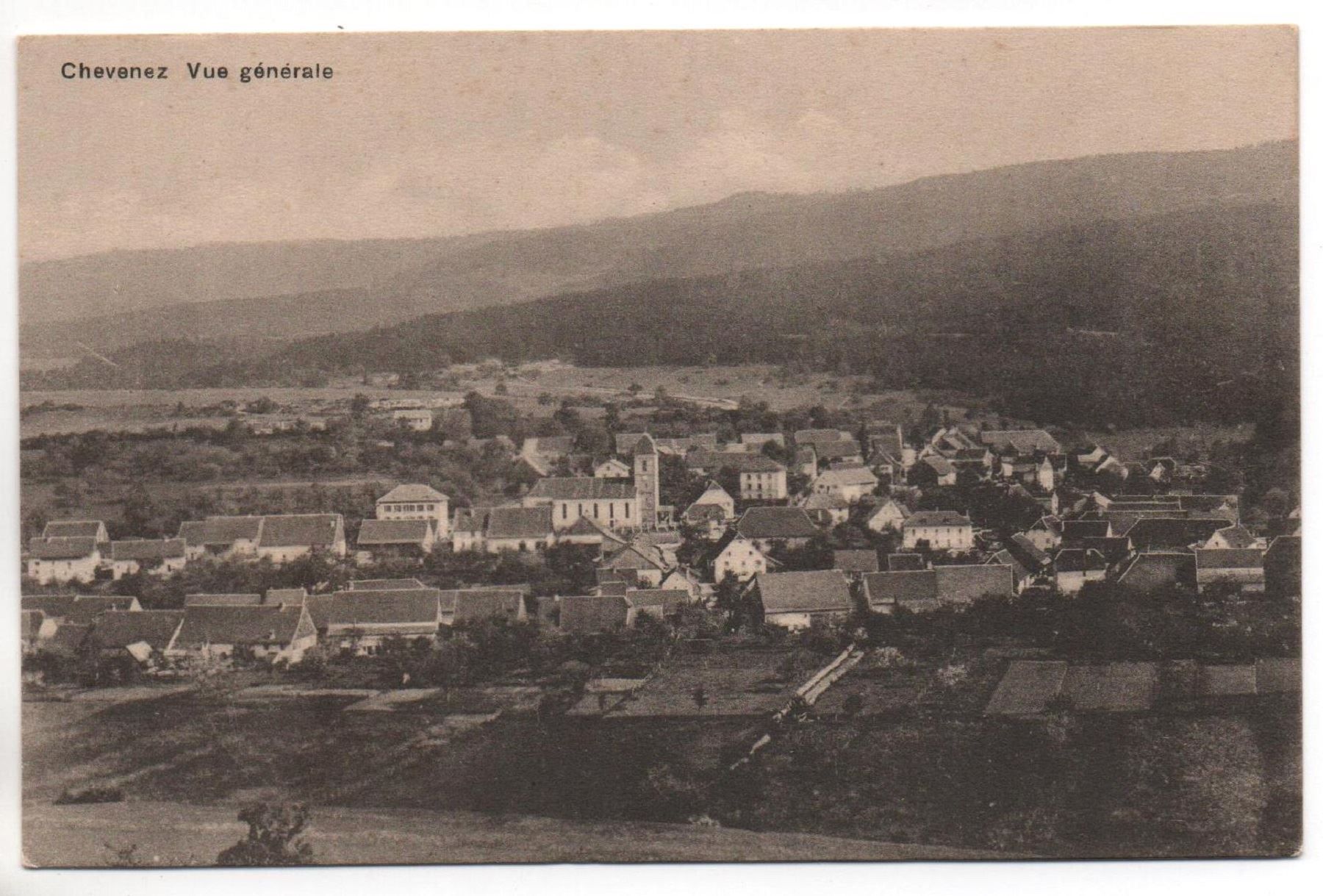 Cartes postales: CHEVENEZ Vue générale – Neuf (Voir description) à Jona par philajona