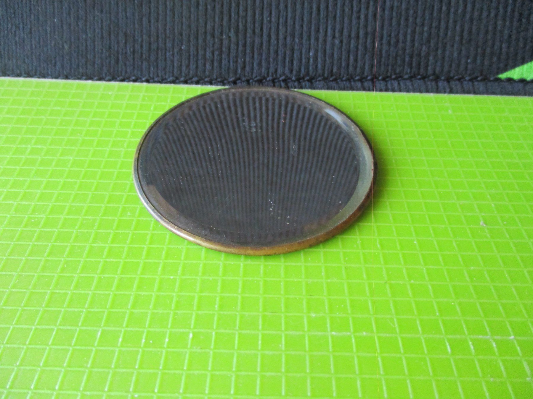 Spiegel: Union Brikets - Taschenspiegel / ca. D: 6 cm – Gebraucht aus Ottikon Gossau ZH von hokuspokus 4