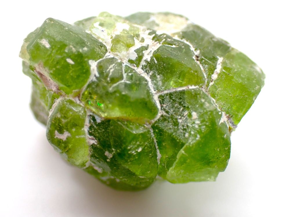 gemmy cluster of Forsterite var. Peridot (Gebraucht) in Figino für CHF ...