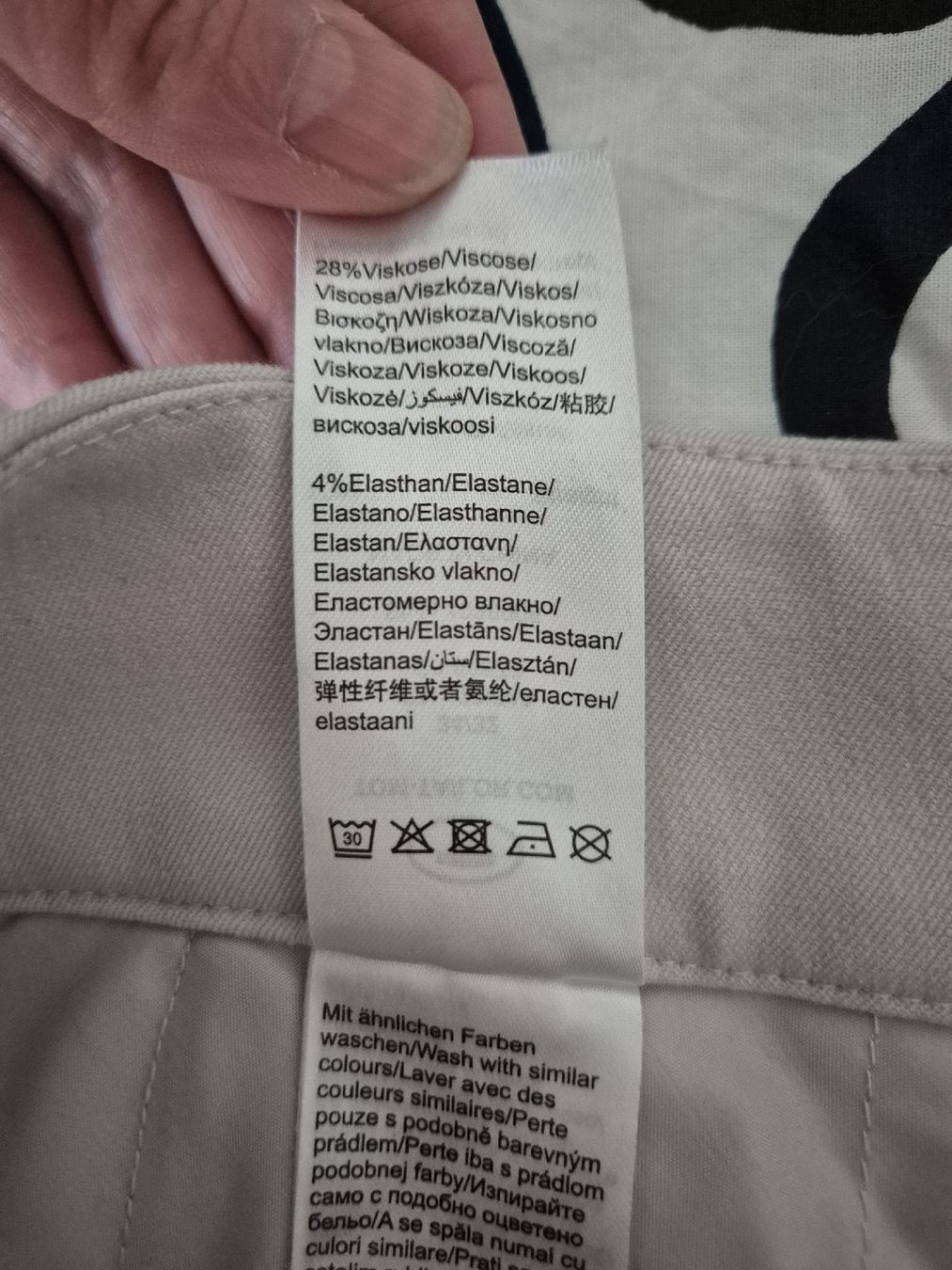 Tom Tailor Pantaloni: TOM TAILOR Stoffhose "Lea - Straight" – Gr. 34/32 – Usato da Affoltern am Albis venduto da Diana888 4