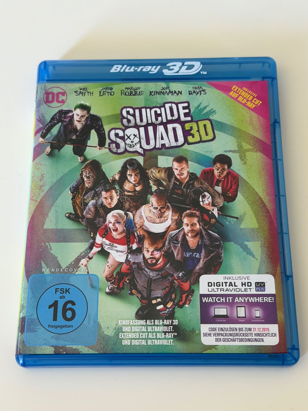Tutti i DVDs: Suicide Squad 3D Blu-ray Extended & Kinofassung – Usato da Altstätten SG venduto da sheamus