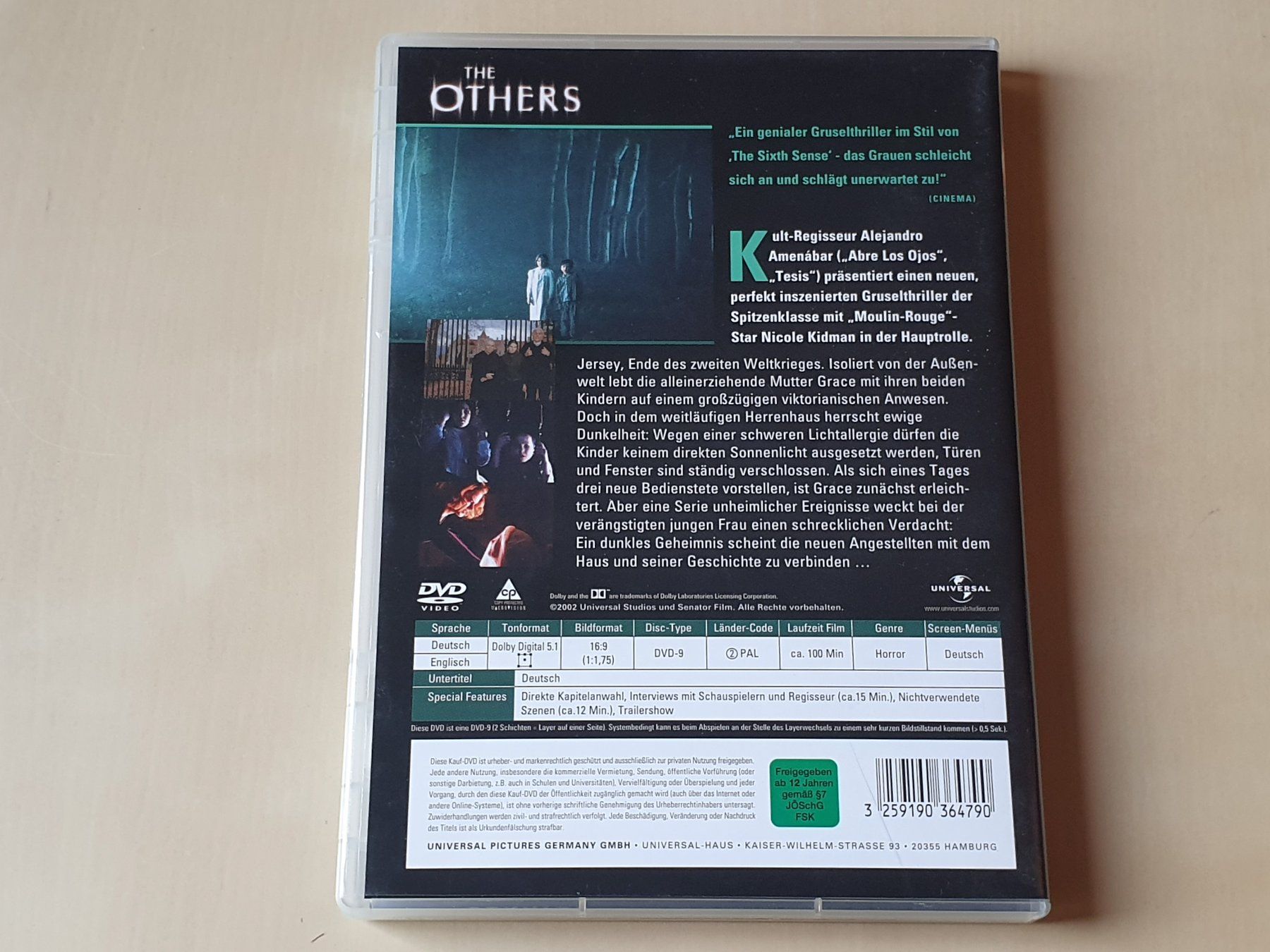 Tous les DVDs: The Others – D'occasion à Stansstad par collectorsshop 1